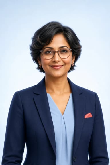 Priya, illustrative customer onboarding character