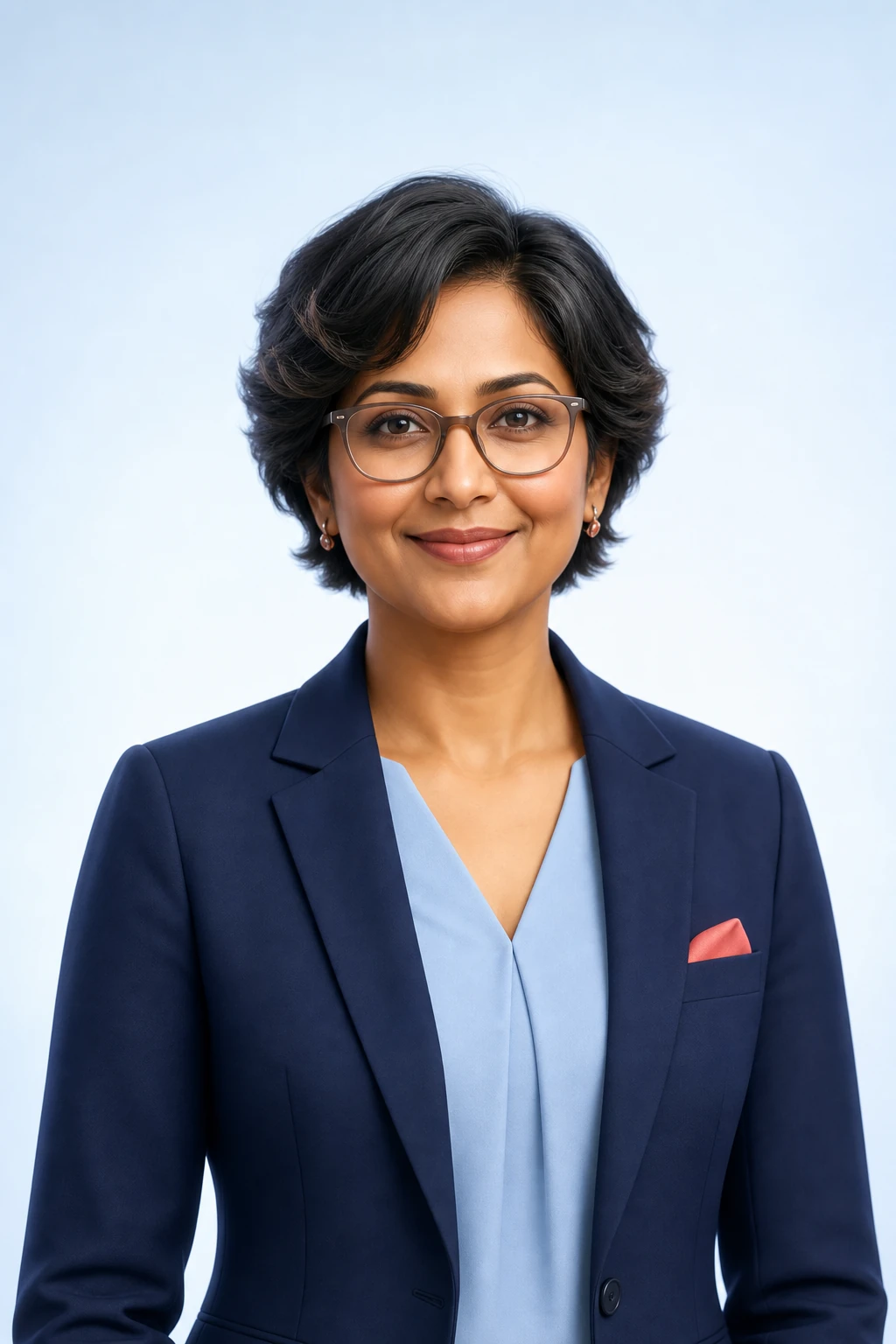 Priya, an illustrative onboarding AI employee character
