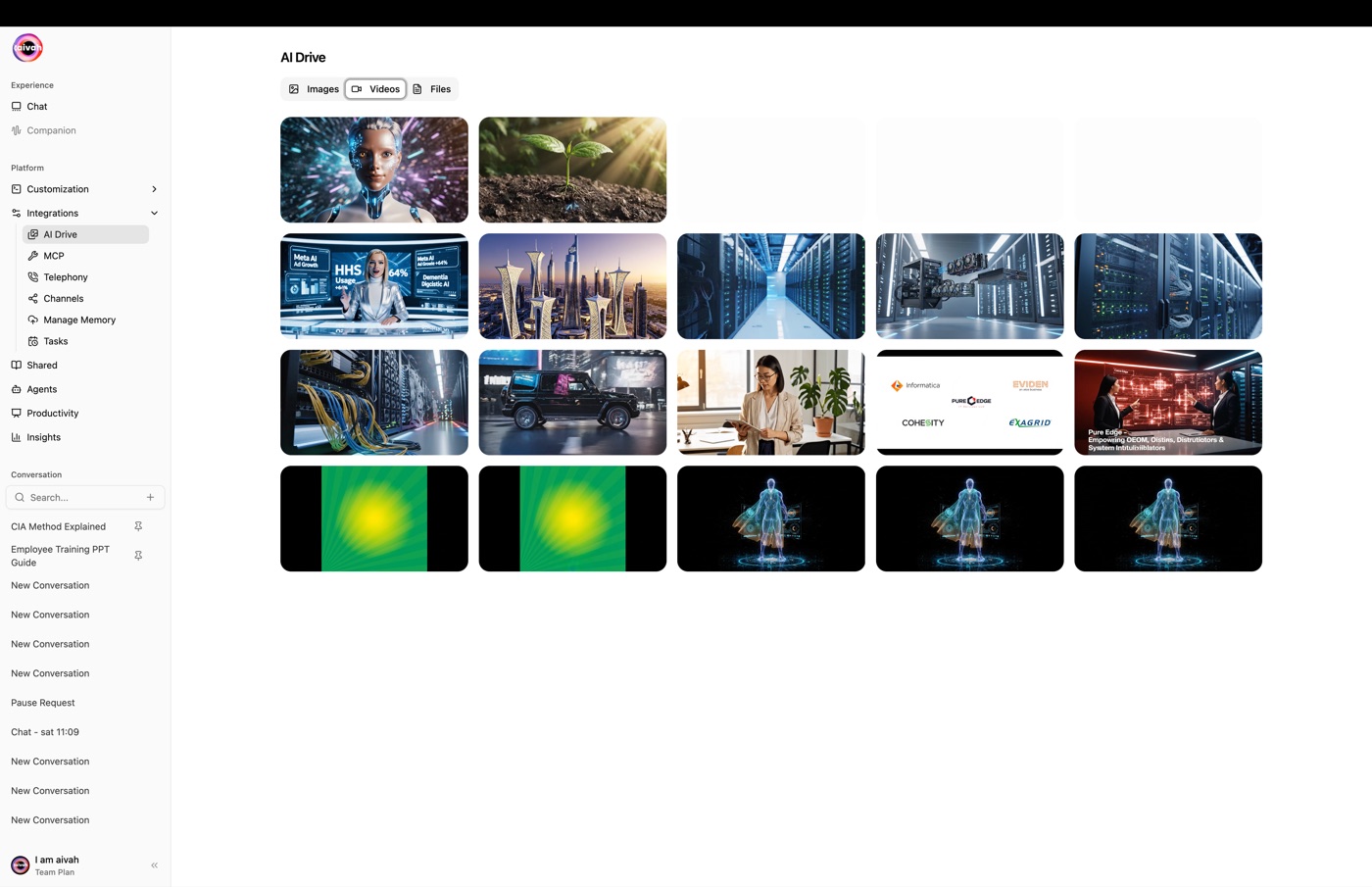 AI Drive videos