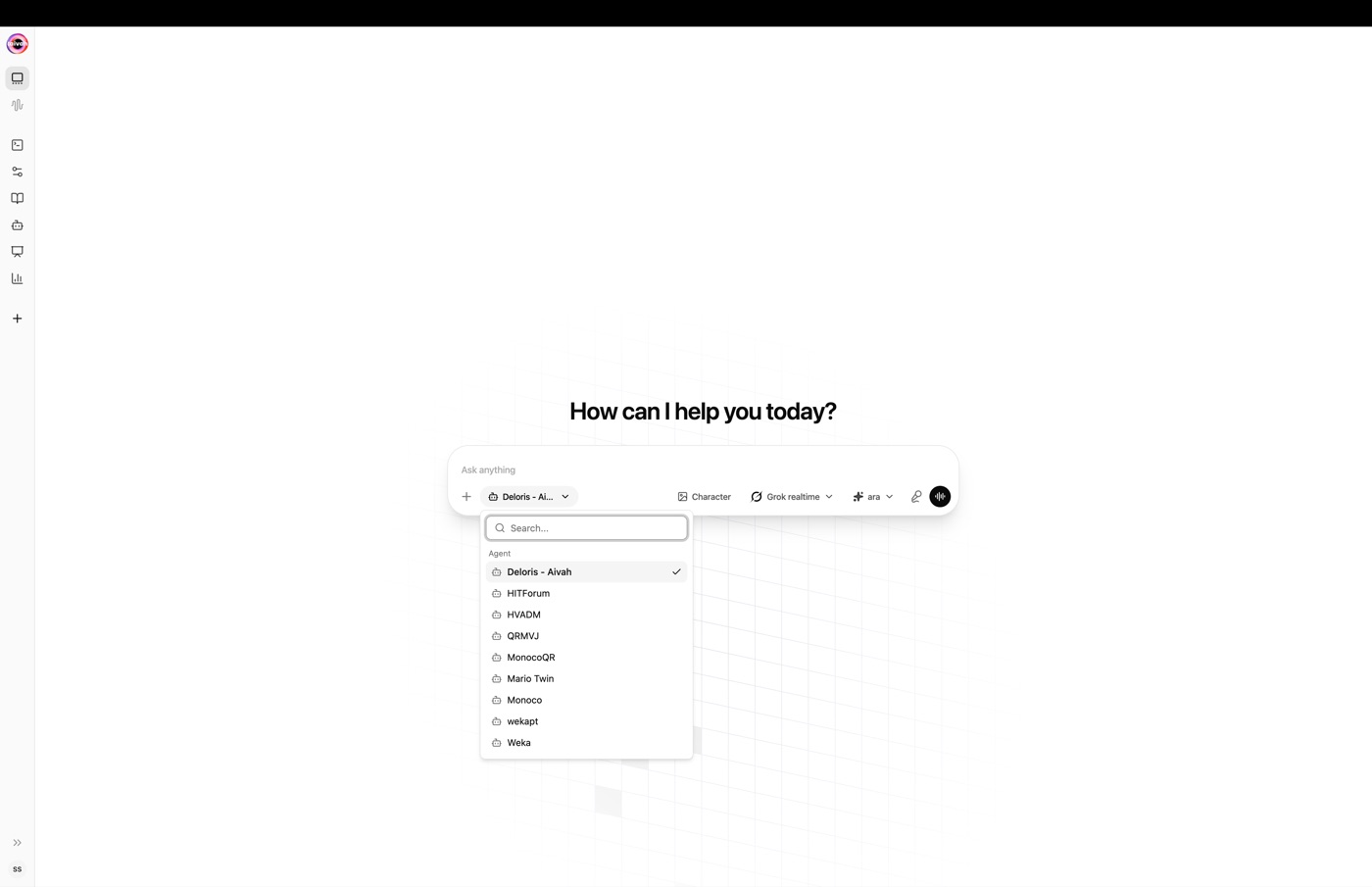 Composer agent picker