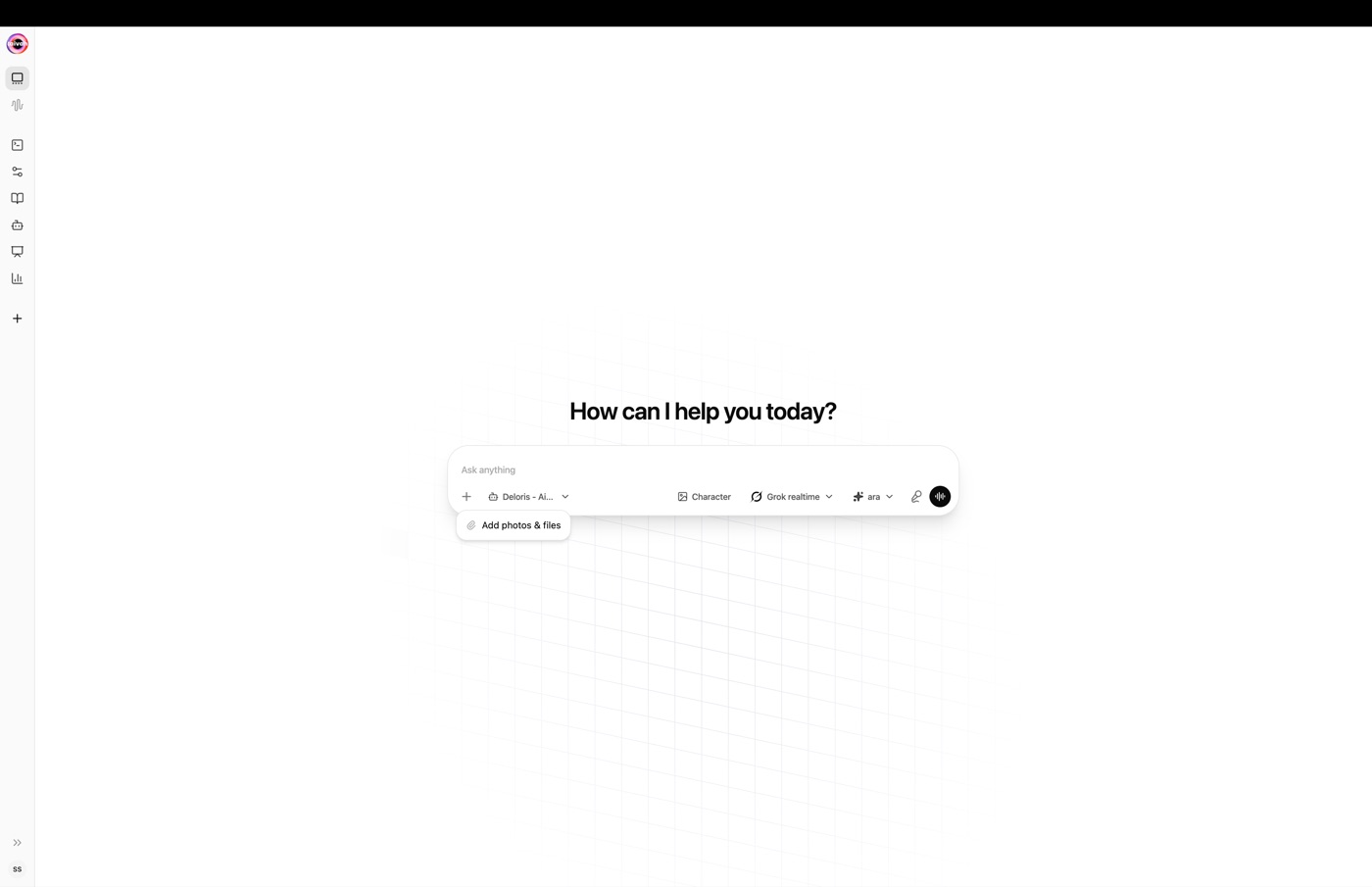 Add photos and files